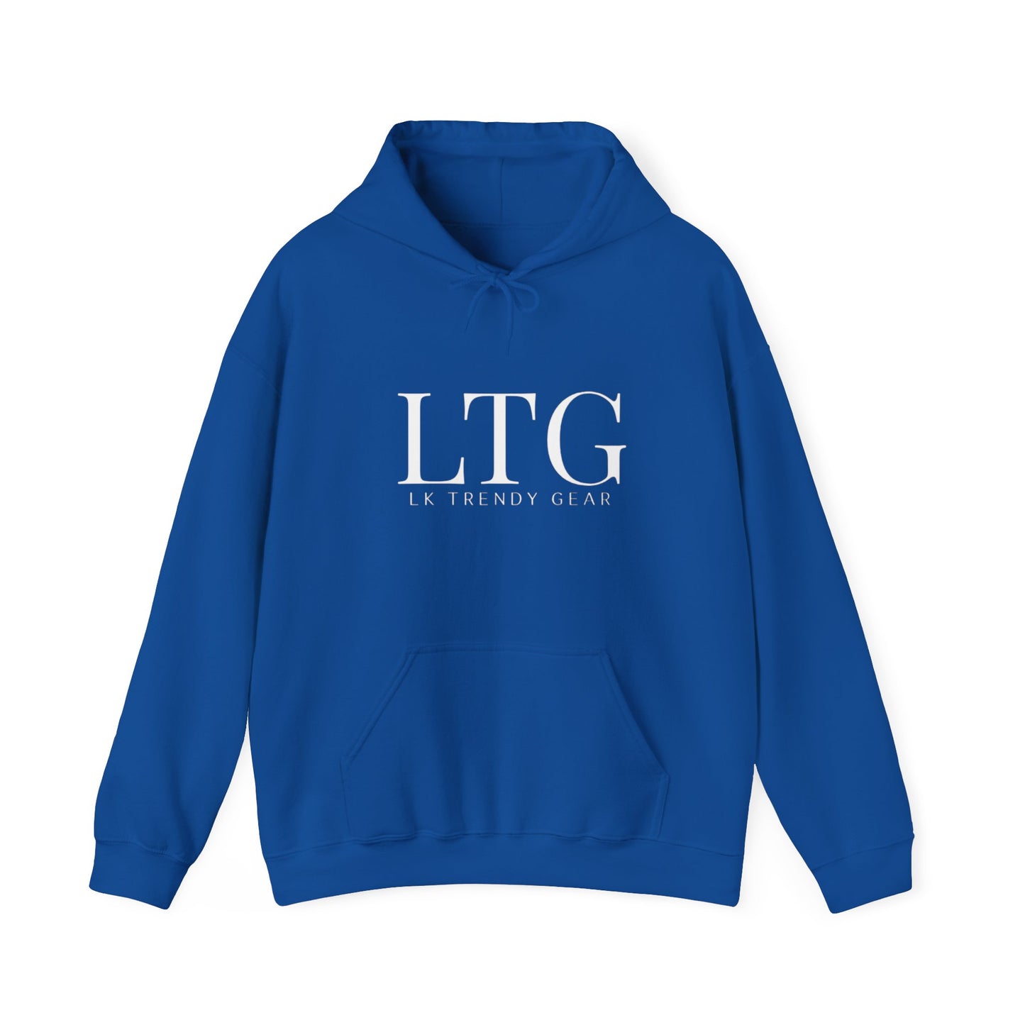 LK Trendy Unisex Heavy Blend™ Hooded Sweatshirt with Large chest logo