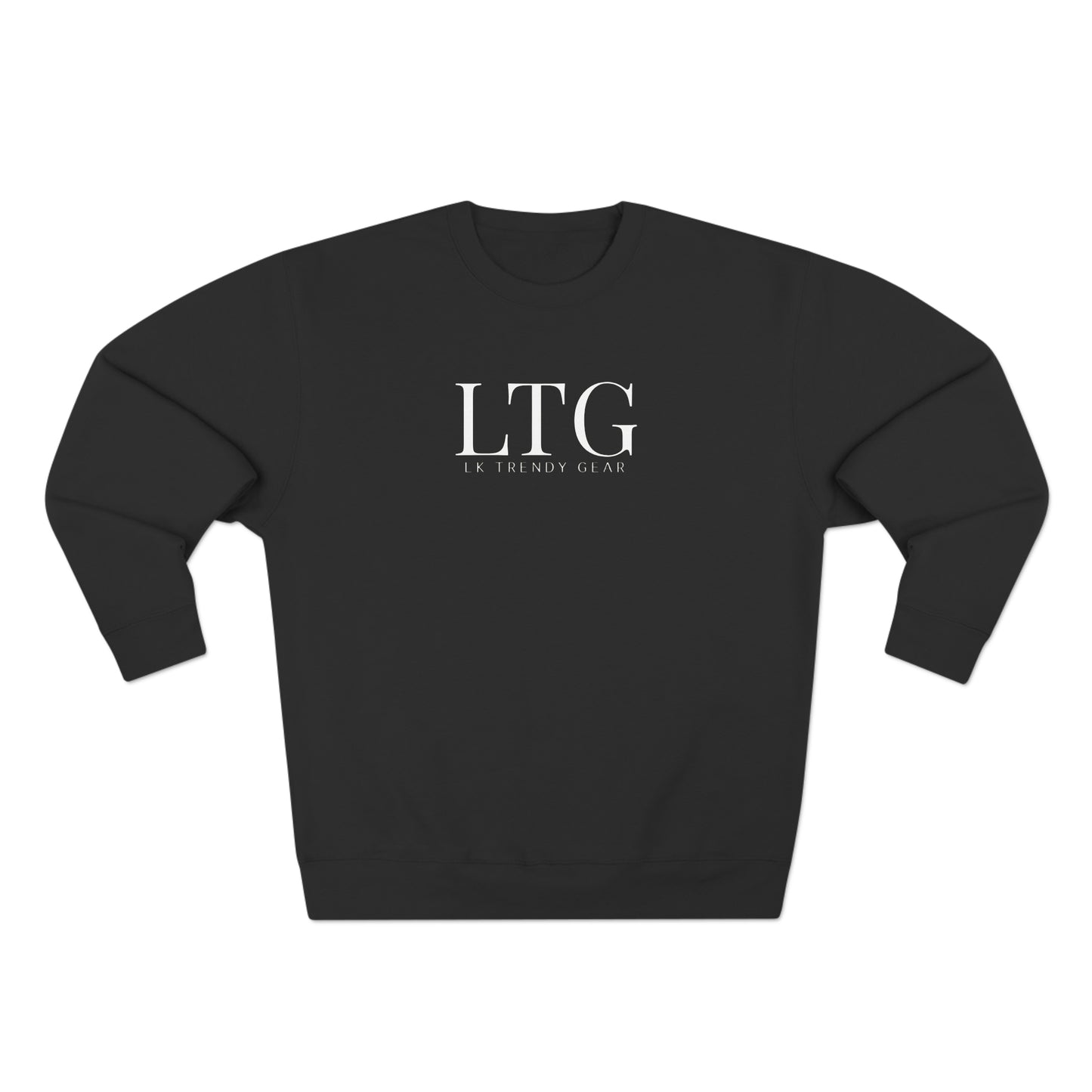 LK trendy Unisex Crewneck Sweatshirt with large chest Logo