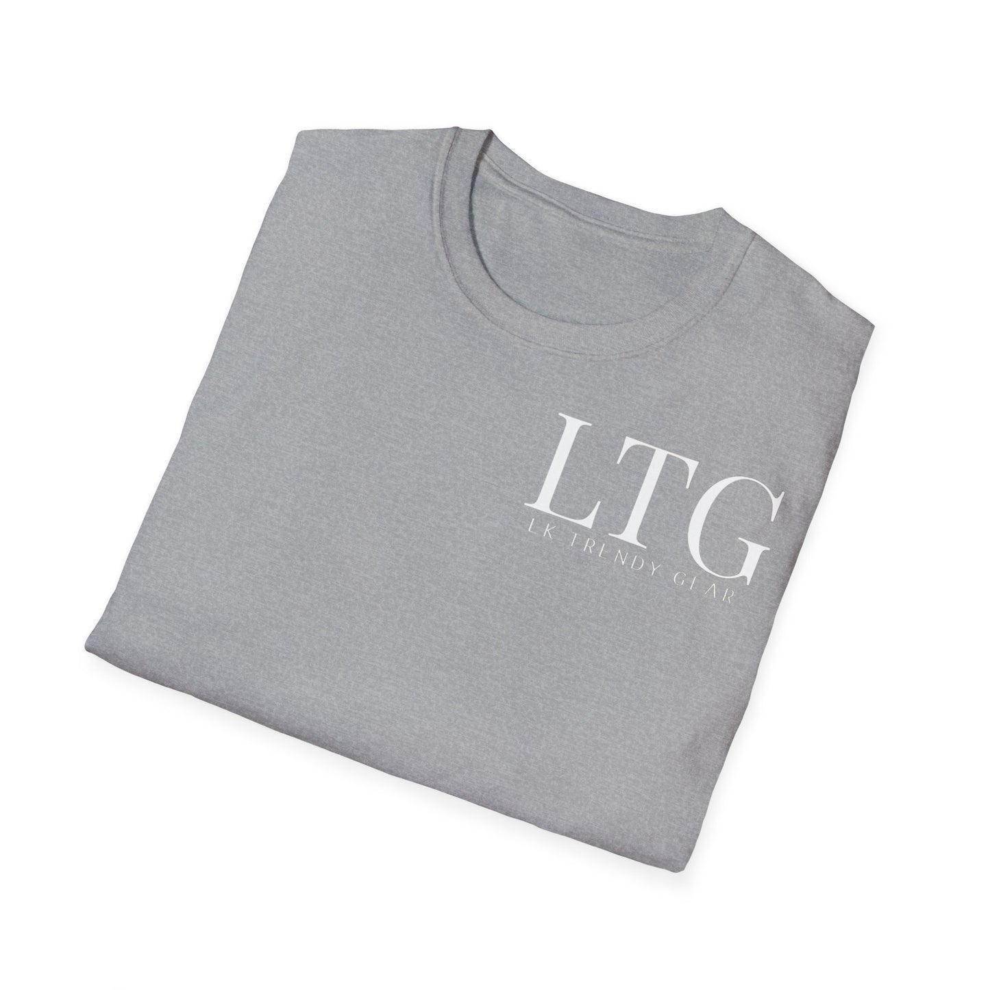 LK Trendy Unisex Softstyle T-Shirt With small chest logo