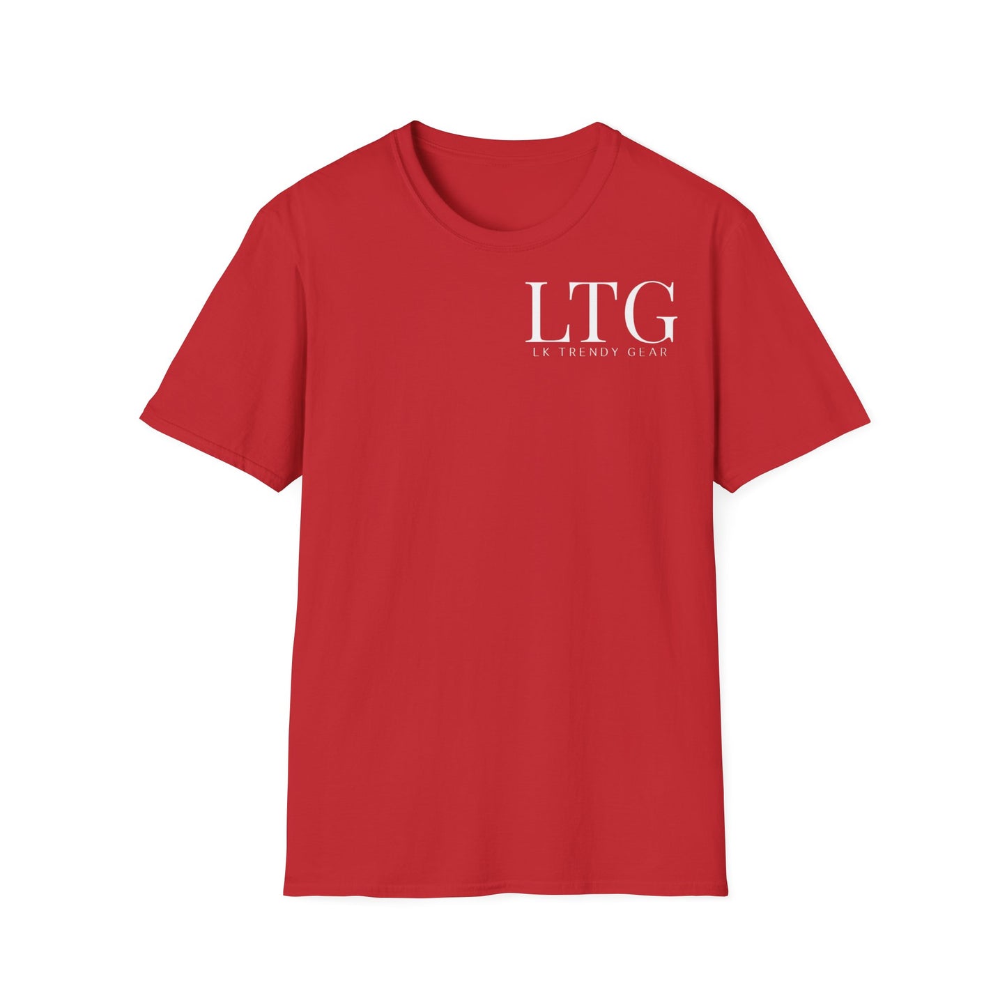 LK Trendy Unisex Softstyle T-Shirt With small chest logo