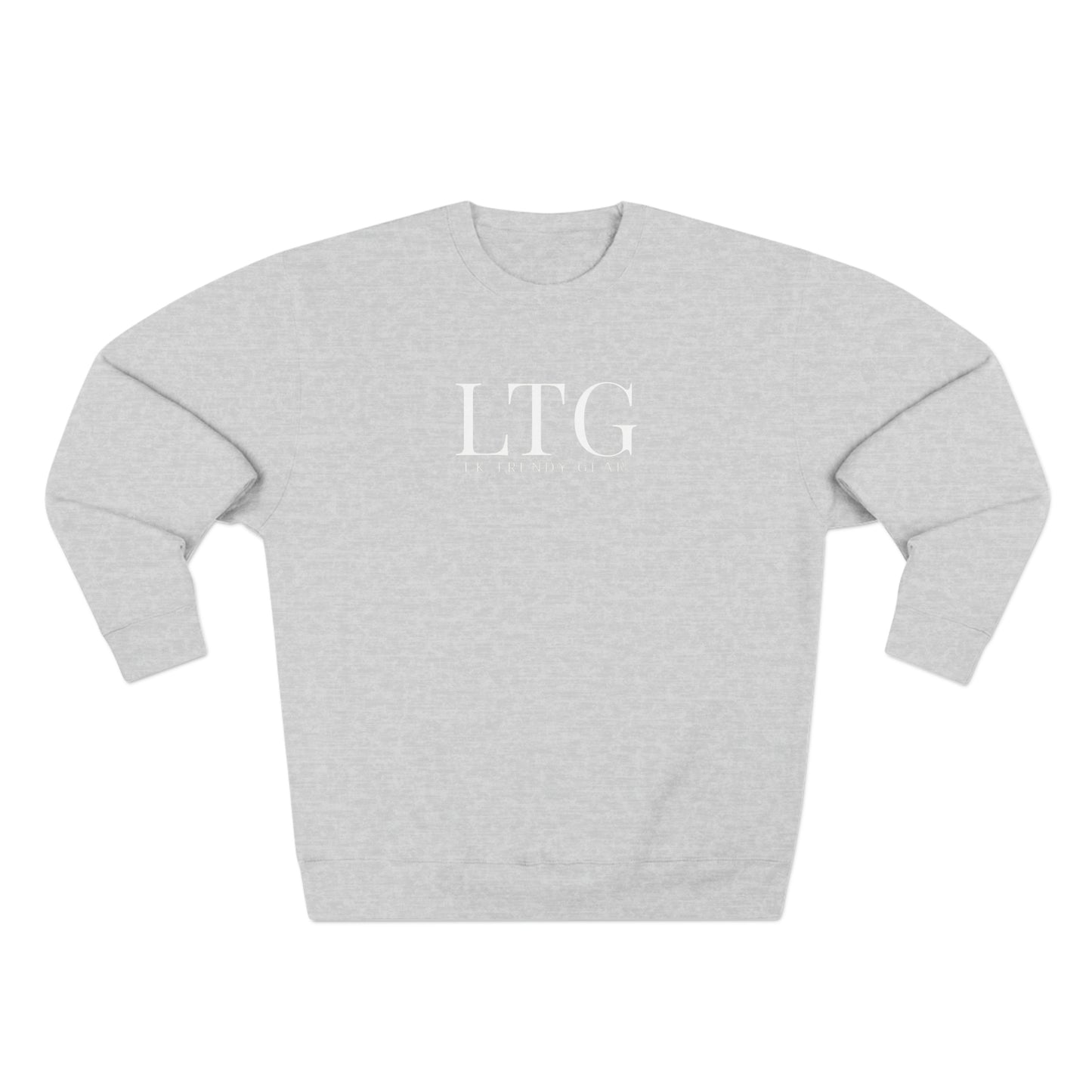 LK trendy Unisex Crewneck Sweatshirt with large chest Logo