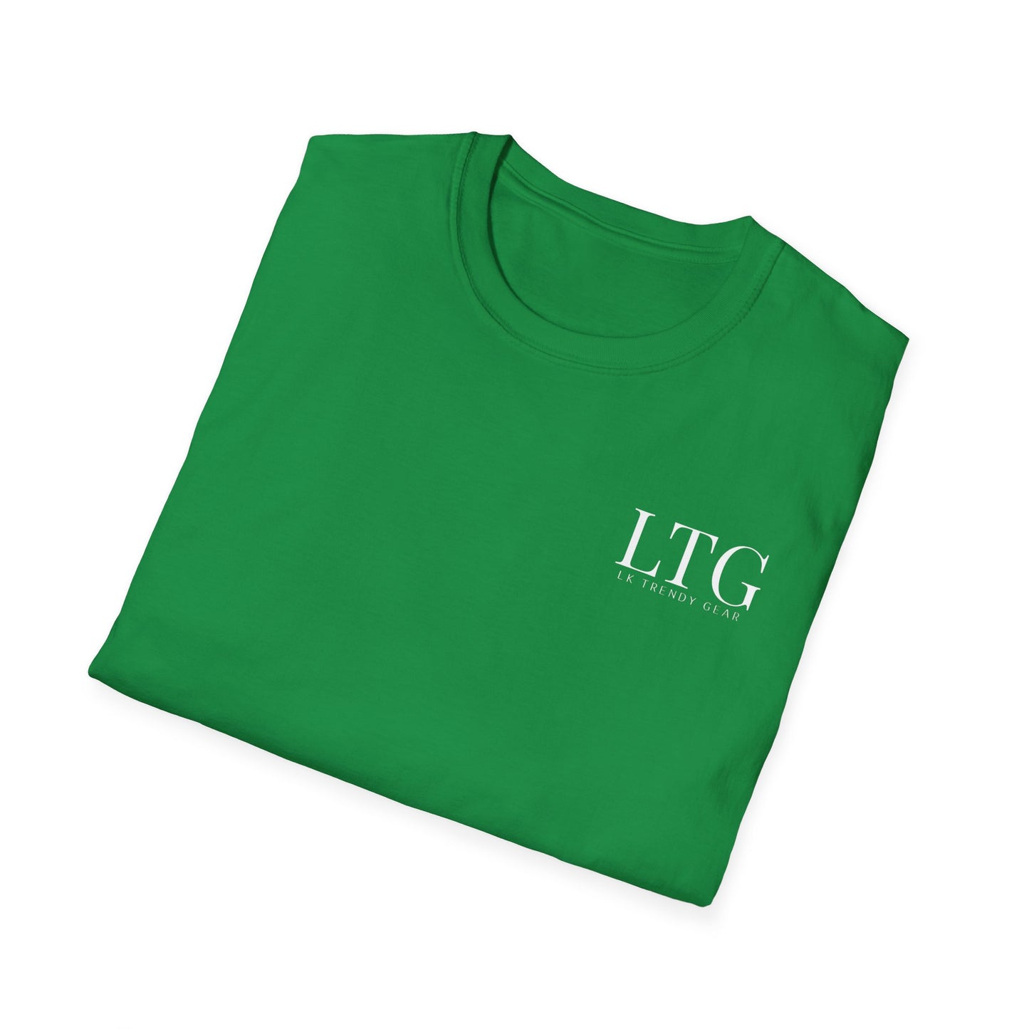 LK Trendy Unisex Softstyle T-Shirt With small chest logo