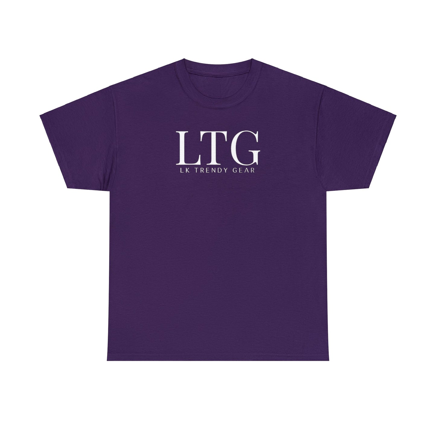 LK Trendy Unisex Heavy Cotton Tee With Large chest Logo