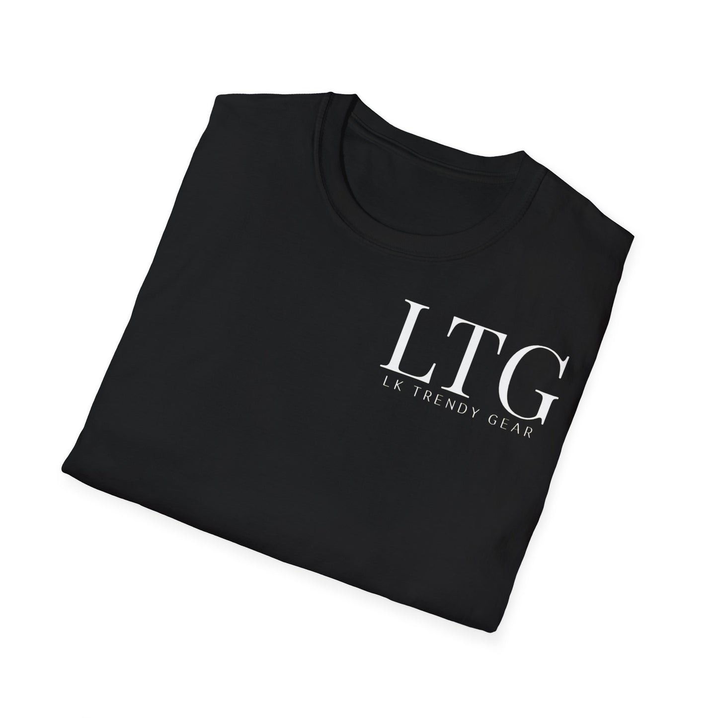 LK Trendy Unisex Softstyle T-Shirt With small chest logo