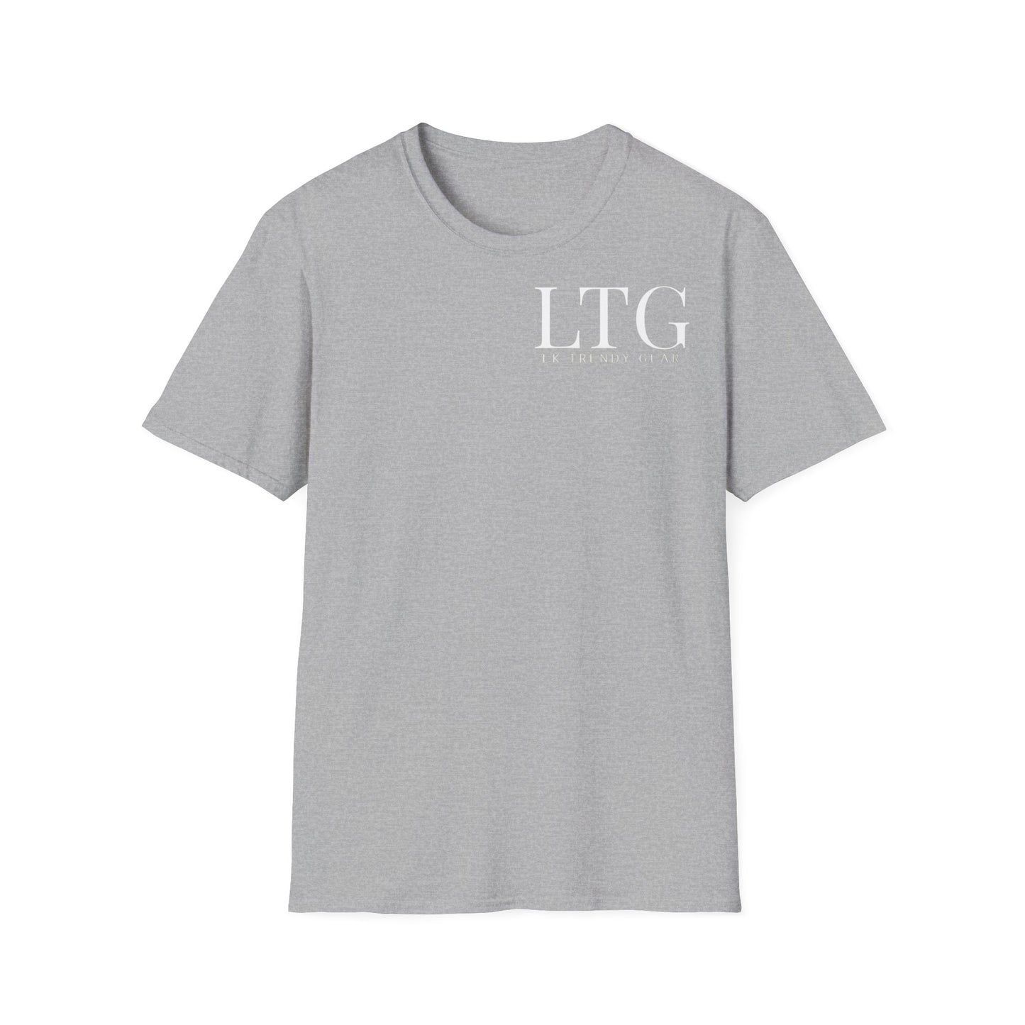 LK Trendy Unisex Softstyle T-Shirt With small chest logo